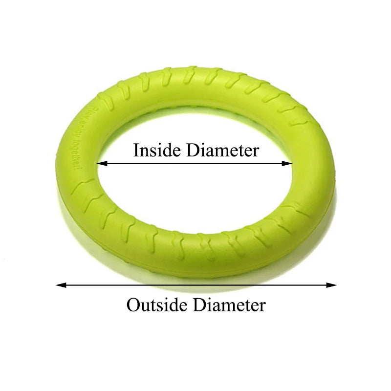 Interactive Training Pet Ring Puller Toys for Medium Large Dogs Greyhound Pitbull Safety EVA Big Dog Toy Mascotas Accessories - Dogy