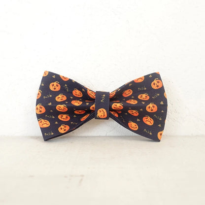 Halloween Pumpkin Dog Bowtie Collar Accessory Puppy Cat Pet Supplies Grooming Tools Dogs Dismountable Ornamental Bow Tie Dogy