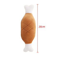 10/20pcs Wholesale Pet Dog Chew Toys for Small Dogs Squeaky Puppy Cat Toy Plush Fruit mascotas Accessories for Animals Products - Dogy