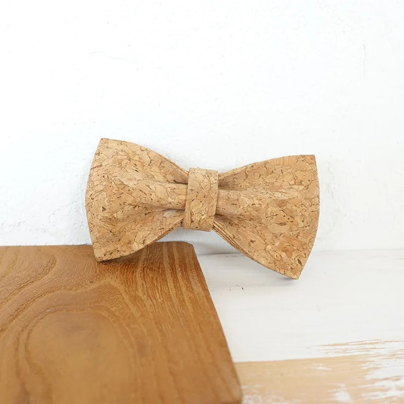 Wooden Natural Dog Bowtie Pets Collar Accessory Puppy Cat Pet Supplies Grooming Tools Dogs Dismountable Ornamental Bow Ties Dogy