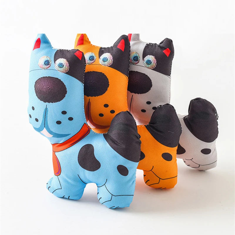 Cute Animals Stuffed Pet Dog Chew Toys for Small Medium Dogs Squeak Puppy Cat Toy Chihuahua Bichon Corgi mascotas Accessories - Dogy