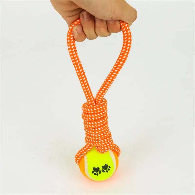 Bite Resistant Pet Dog Tennis Ball Toys for Small Medium Dogs Cleaning Teeth Puppy Chew Toy mascotas Accessories zabawka dla psa - Dogy