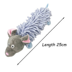 Fleece Pet Chew Stuffed Toys for Small Medium Dogs Squeaky Puppy Cat Dog Toy Chihuahua Bichon mascotas Accessories jouet chien - Dogy