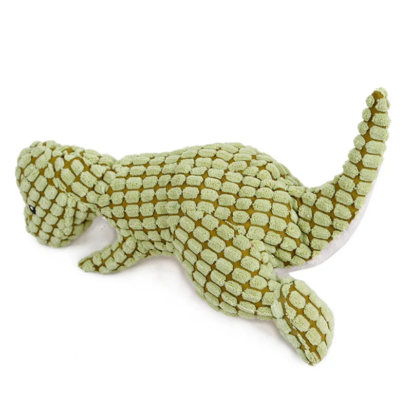 Plush Animals Shape Pet Dog Chew Dinosaur Toys for Dogs Squeaky Small Big Dog Toy Clean Teeth Puppy Supplies juguetes para perro Dogy