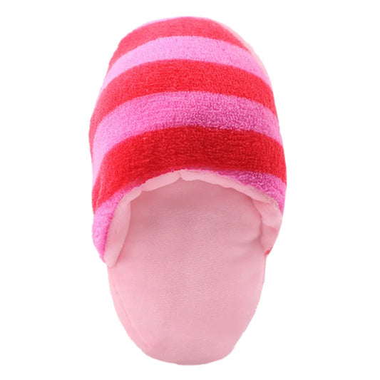 Plush Flip Flop Pet Dog Chew Toys for Small Dogs Pets Accessories Chihuahua Pomeranian Puppy Squeaker Toy Honden Speelgoed Pipe Dogy