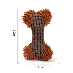 Bone Shape Pet Dog Chew Toys for Small Dogs Bite-resistant Puppy Cat Squeaky Squeaker Toy Pet Accessories for Mascotas Supplies - Dogy