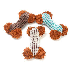 Bone Shape Pet Dog Chew Toys for Small Dogs Bite-resistant Puppy Cat Squeaky Squeaker Toy Pet Accessories for Mascotas Supplies - Dogy