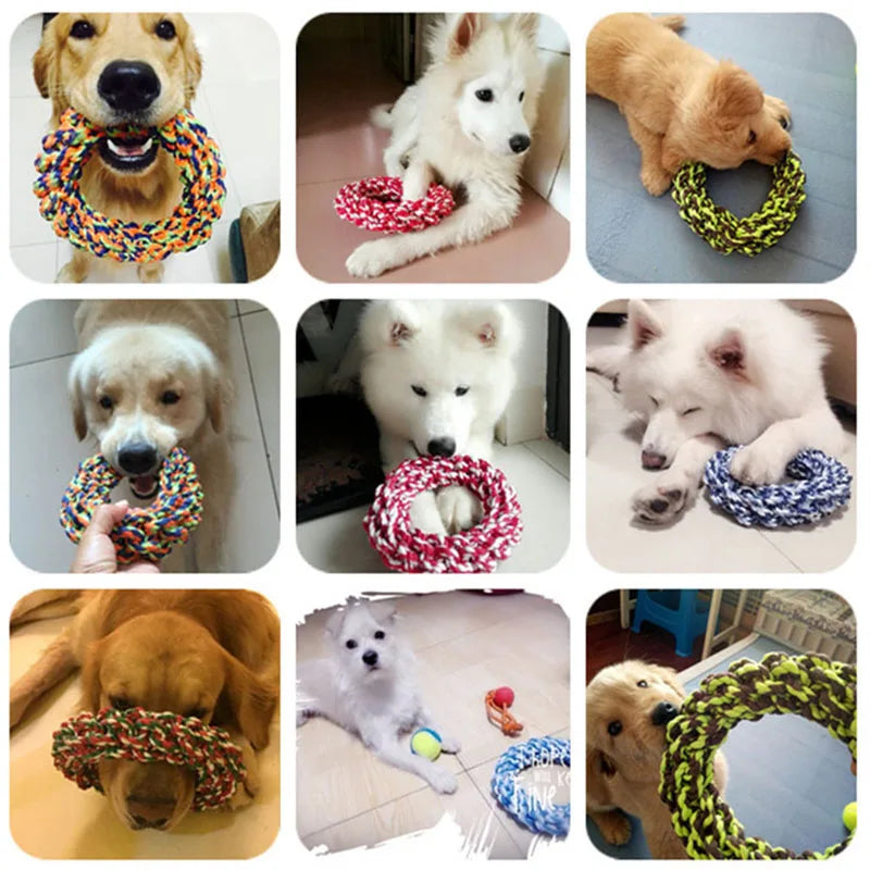 Sturdy Big Dog Chew Rope Toy Bite Resistant Pet Toys for Medium Large Dogs Golden Retriever Pitbull Labrador mascotas Supplies Dogy