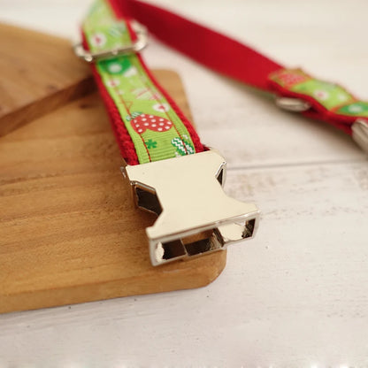 Personalized Pet Collar, Customized Nameplate, ID Tag, Adjustable, Christmas, Cat, Dog Collars, Lead Leash Dogy