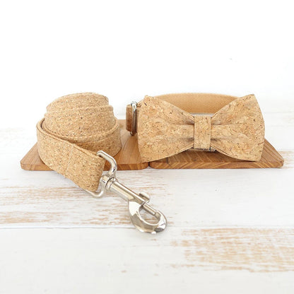 Wooden Natural Dog Bowtie Pets Collar Accessory Puppy Cat Pet Supplies Grooming Tools Dogs Dismountable Ornamental Bow Ties Dogy