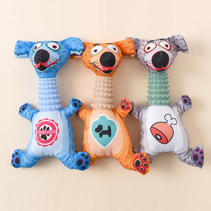 Cute Animals Stuffed Pet Dog Chew Toys for Small Medium Dogs Squeak Puppy Cat Toy Chihuahua Bichon Corgi mascotas Accessories - Dogy