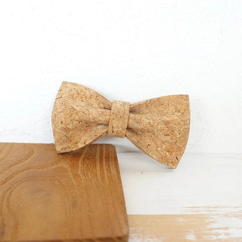 Wooden Natural Dog Bowtie Pets Collar Accessory Puppy Cat Pet Supplies Grooming Tools Dogs Dismountable Ornamental Bow Ties Dogy