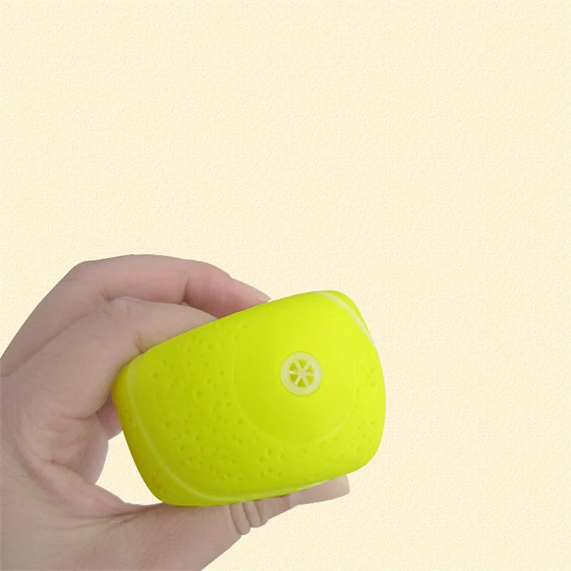 1pcs Diameter 6cm Squeaky Pet Dog Ball Toys for Small Dogs Rubber Chew Puppy Toy Dog Stuff Dogs Toys Pets brinquedo cachorro - Dogy