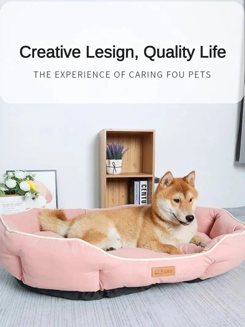 Dog Sofa Big Bed Pets Dogs Accessories Small Breeds Accessory Bedding Pet Supplies Cushions Mat Bad Blanket Cushion Fluffy Puppy - Dogy