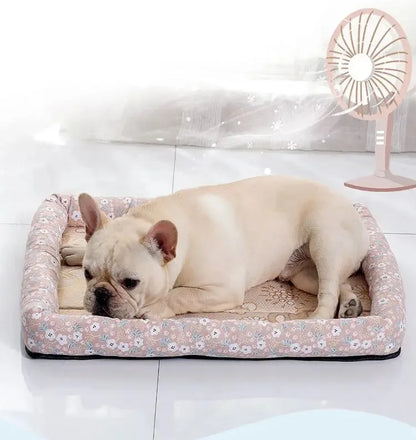 Pet Bed for Dog Cooling Accessories Puppy Baskets Supplies Large Beds Mat Pets Products Dogs Accessory Bedding Sofa Cats Medium - Dogy