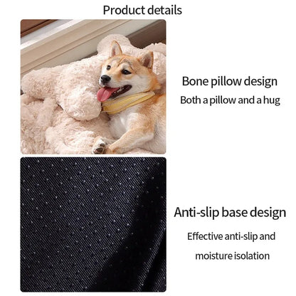 Pet Beds Dog Bed Large Basket Dogs Sofa Accessory Small Baskets Blanket Mat Cats Accessories Products Puppy Pets Big Cushion Bad - Dogy