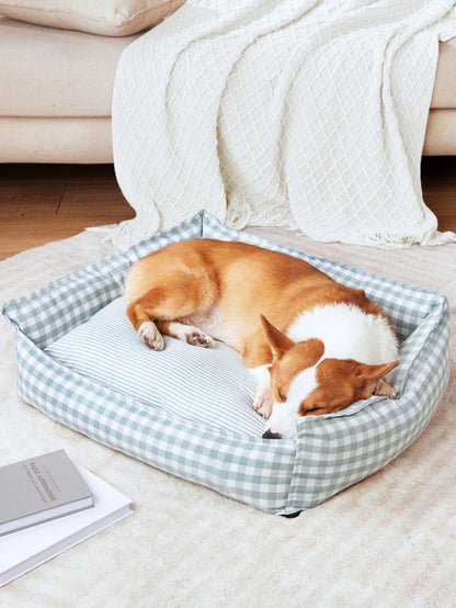 Pet Bed for Dog Small Beds Medium Kennel Cushion Large Sofa Puppy Accessories Washable Cats Basket Warm Big Dogs Accessory Mat - Dogy