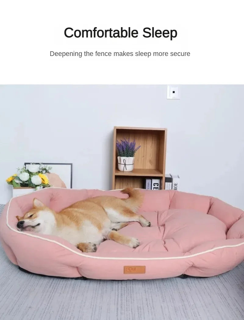 Dog Sofa Big Bed Pets Dogs Accessories Small Breeds Accessory Bedding Pet Supplies Cushions Mat Bad Blanket Cushion Fluffy Puppy - Dogy