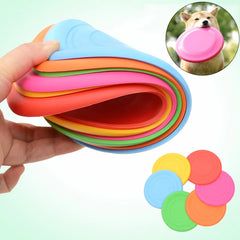 Funny Pet Dog Toys For Small Medium Dogs Interactive Plastic Puppy Toy Flying Discs Disk Honden Speelgoed mascotas Accessories - Dogy