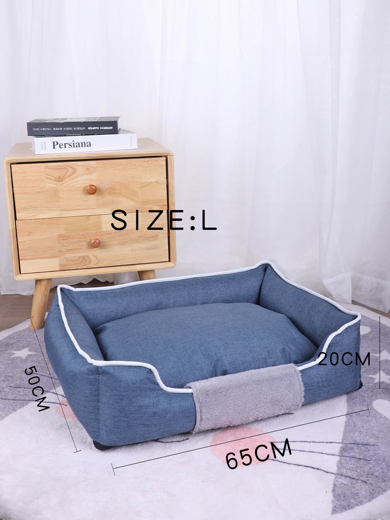 Beds for Small Dogs Medium Dog Bed Large Basket Supplies Accessories Plush Cushion Fluffy Washable Kennel Warm Pet Puppy Cats - Dogy