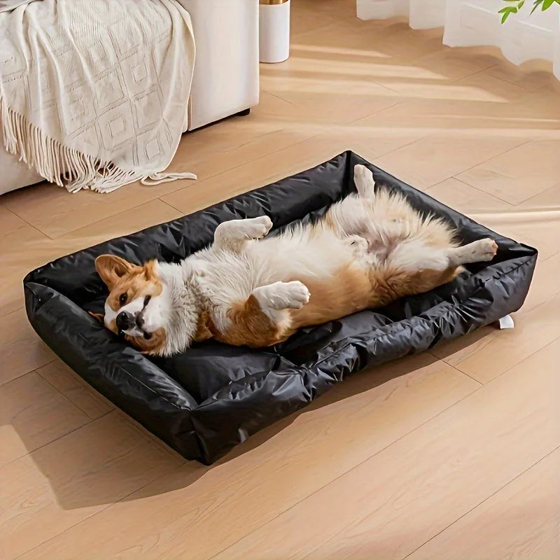 Dog Kennel Baskets Medium Bed Pet Cushions Beds Small Dogs Fluffy Sofa Supplies Accessories Puppy Accessory Mat Large Cats Pets - Dogy