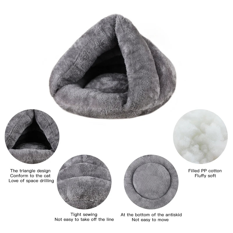 Dog Bed Small Beds for Dogs Pet Furniture Warm Accessories Large Accessory Puppy Washable Supplies Cats Basket Medium Sofa Plush - Dogy