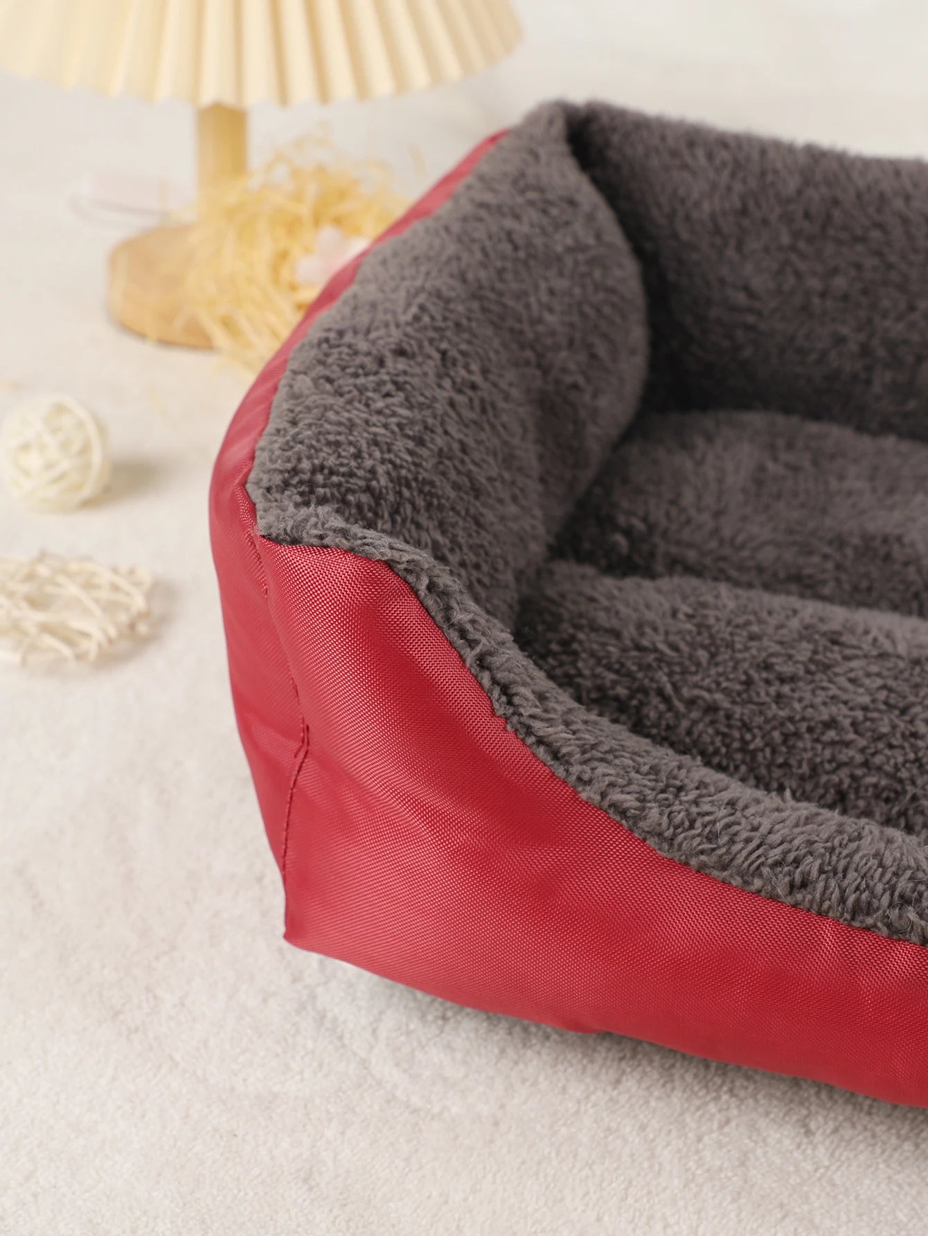 Puppy Bed Pets Products for Dog Kennel Beds Dogs Small Pet Medium Accessories Fluffy Warm Large Basket Washable Sofa Plush Cats - Dogy