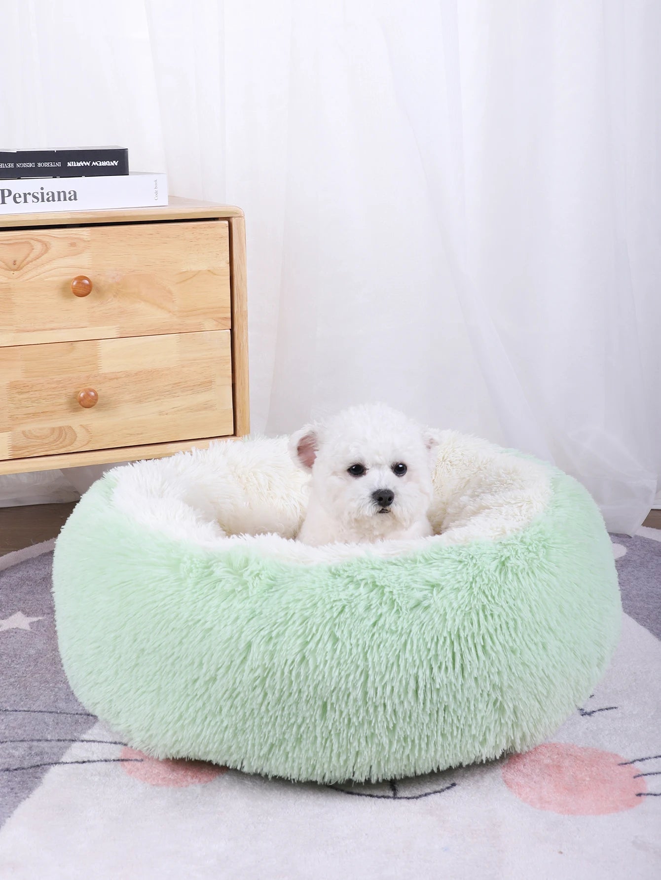 Plush Dog Bed for Small Dog Cushion Supplies Dogs Beds Puppy Accessory Washable Pet Large Basket Accessories Medium Cats - Dogy