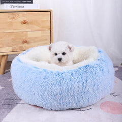 Plush Dog Bed for Small Dog Cushion Supplies Dogs Beds Puppy Accessory Washable Pet Large Basket Accessories Medium Cats - Dogy