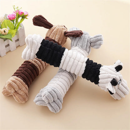 Plush Filled Pet Chew Toys for Small Dogs Squeak Puppy Dog Stuff Toy Poodle Pomeranian mascotas Play Products honden speelgoed Dogy