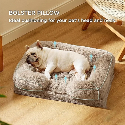 Dog Bed for Winter Puppy Bed Warm Sofa Pets Products Small Cats Mat Pet Supplies Large Baskets Beds Dogs Medium Kennel Big Home - Dogy