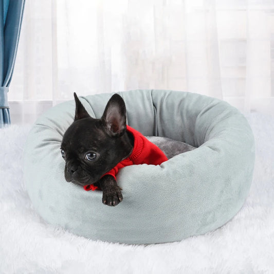 Pet Beds Small Dogs Puppy Bed Sofa Dog Accessorys Accessories Plush Medium Basket Warm Washable Fluffy Kennel Pets Products - Dogy