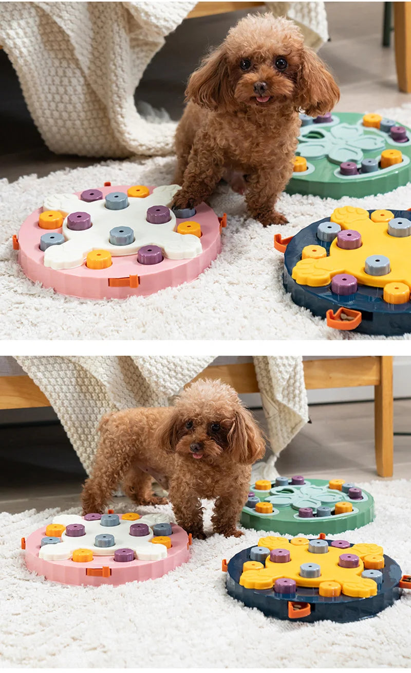 Interactive Puzzle Pet Toys for Dogs Cats Animals Slow Feeding Plate Bowl Puppy Big Dog Toys mascotas Products honden speelgoed - Dogy