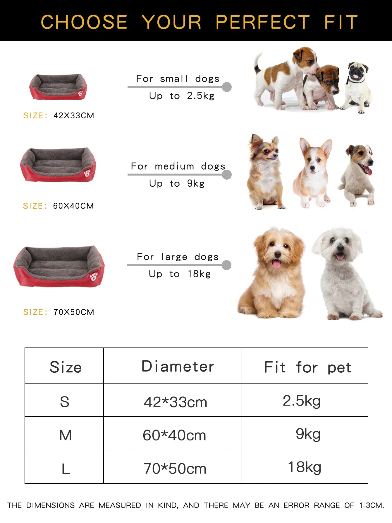 Puppy Bed Pets Products for Dog Kennel Beds Dogs Small Pet Medium Accessories Fluffy Warm Large Basket Washable Sofa Plush Cats - Dogy