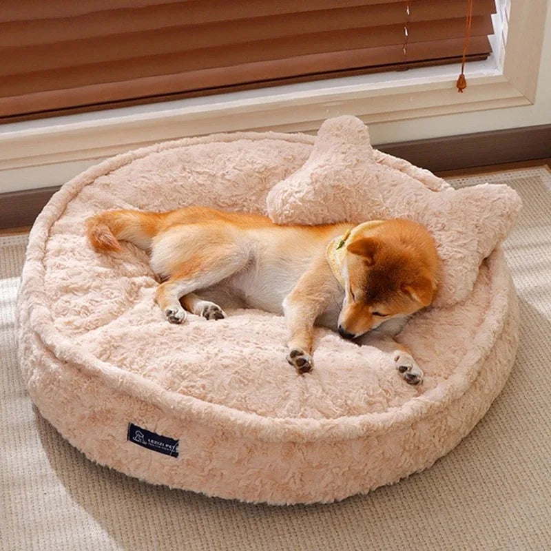 Pet Beds Dog Bed Large Basket Dogs Sofa Accessory Small Baskets Blanket Mat Cats Accessories Products Puppy Pets Big Cushion Bad - Dogy