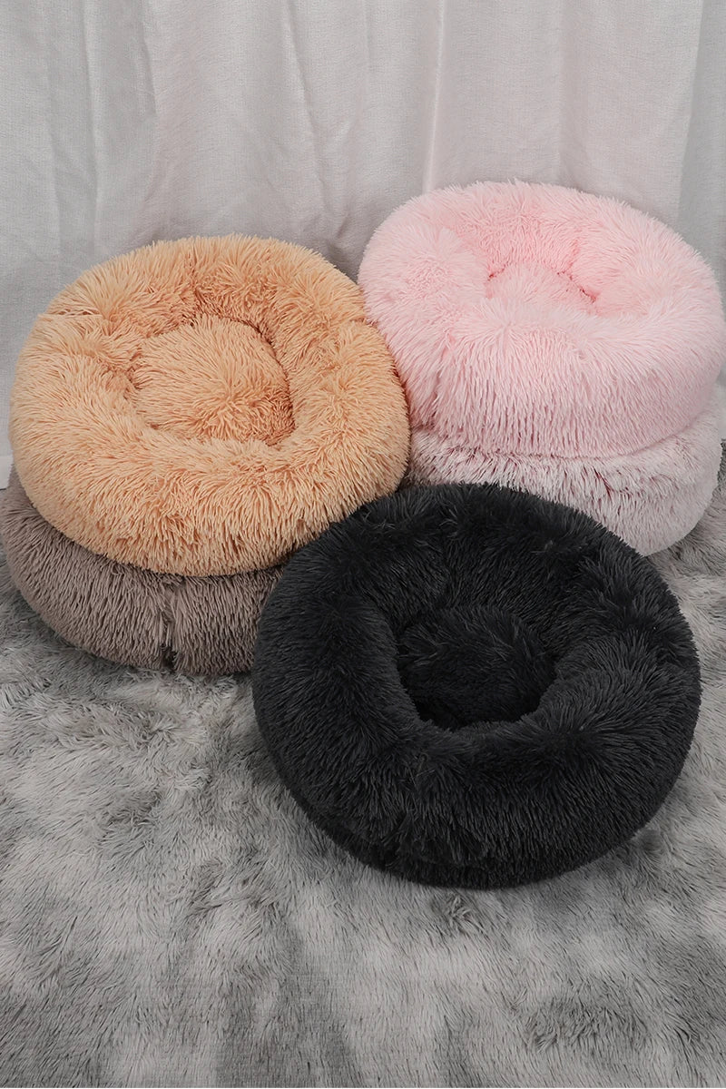 Plush Dog Bed Large Beds for Dogs Washable Medium Small Basket Accessorys Pet Furniture Fluffy Sofa Puppy Kennel Accessories Mat - Dogy