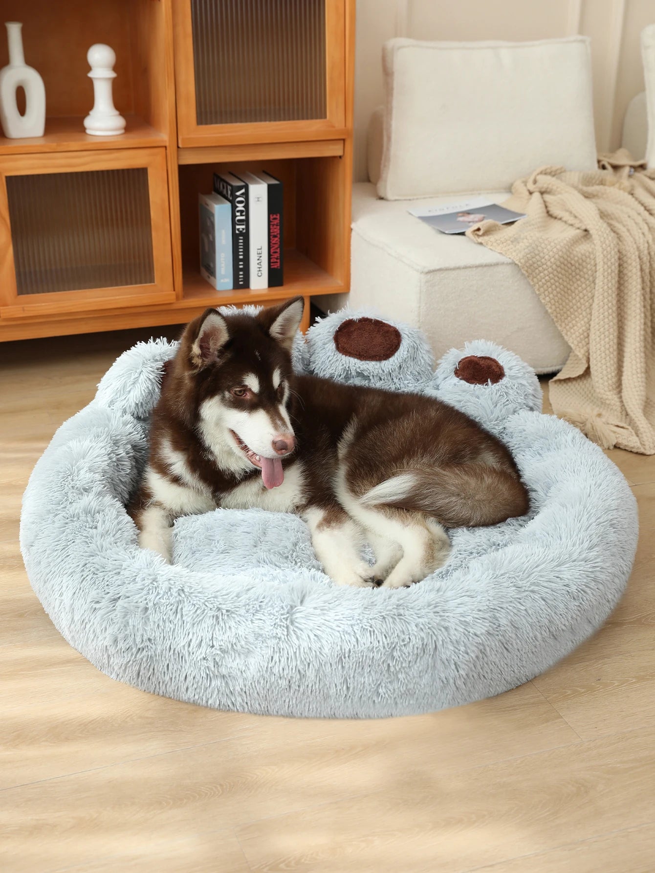 Pet Dog Bed Mat Basket Sofa Cats Products Medium Dogs Small Blanket Beds Large Baskets Pets Breeds Accessories Big Cushion Puppy - Dogy