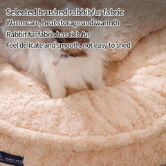 Pet Beds Dog Bed Large Basket Dogs Sofa Accessory Small Baskets Blanket Mat Cats Accessories Products Puppy Pets Big Cushion Bad - Dogy