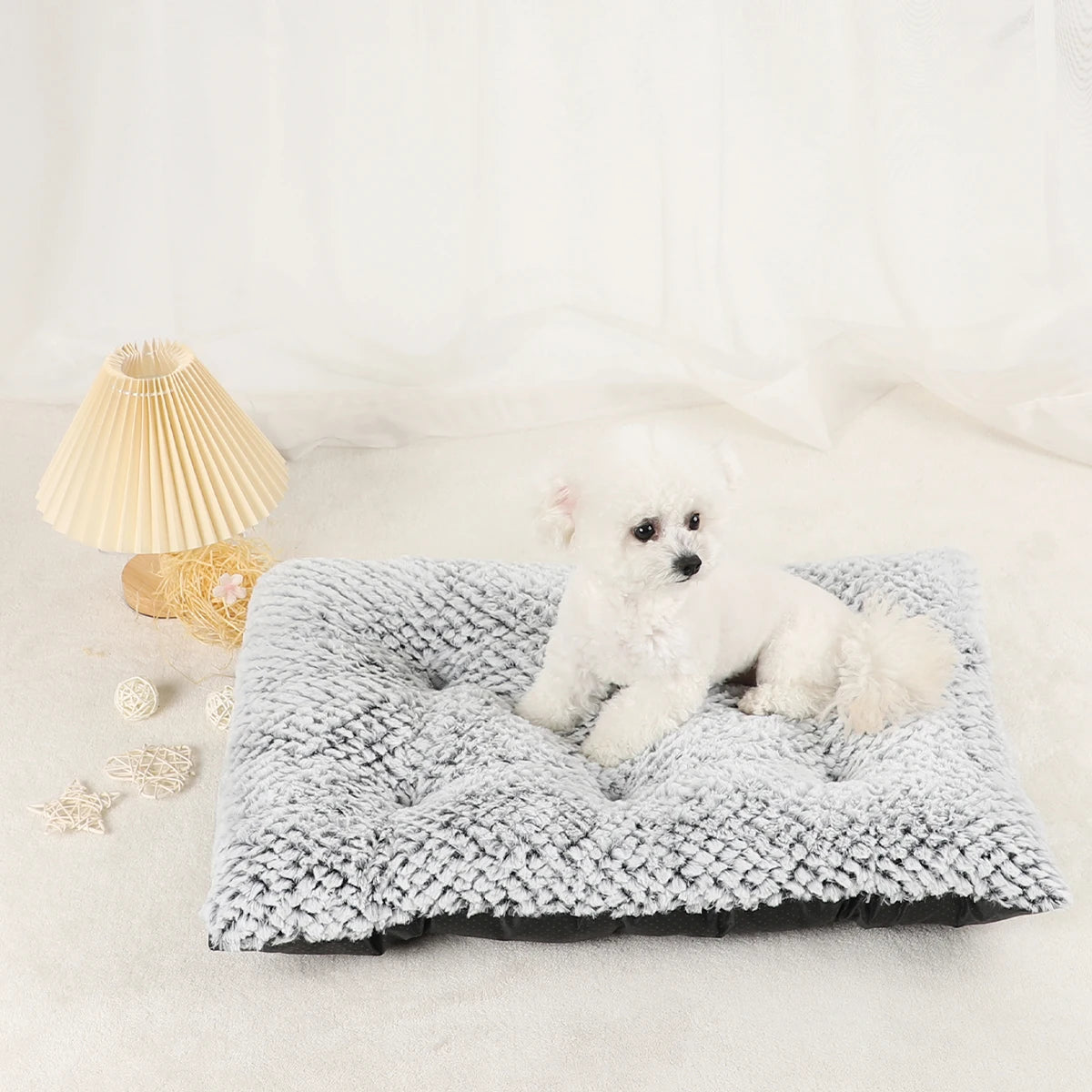 Dog Mat Pet Bed Kennel Beds for Dogs Small Supplies Large Plush Washable Medium Basket Warm Accessories Accessory Fluffy Sofa - Dogy