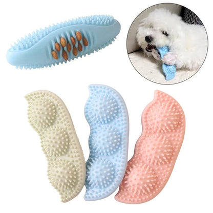 Newest Clean Teeth Puppy Dog Chew Toy for Small Dogs Safety TPR Pet Toys Chihuahua Pomeranian wholesale mascotas Accessories pea Dogy