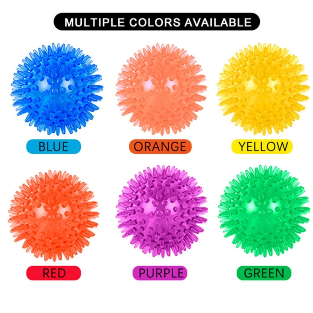 Bite Resistant Pet Chew Ball Toys for Small Large Dogs Elastic Buoyant Squeaky Puppy Big Dog Toy Border Shepherd Collie Supplies Dogy