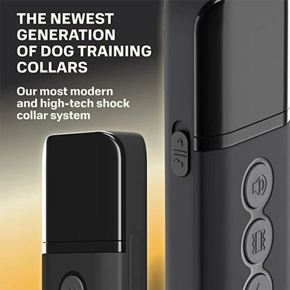 ABQP Dog Training Electric Collar Waterproof Rechargeable Shocker Electric Remote Control Pet Dog Anti Bark Collar Vibration - Dogy