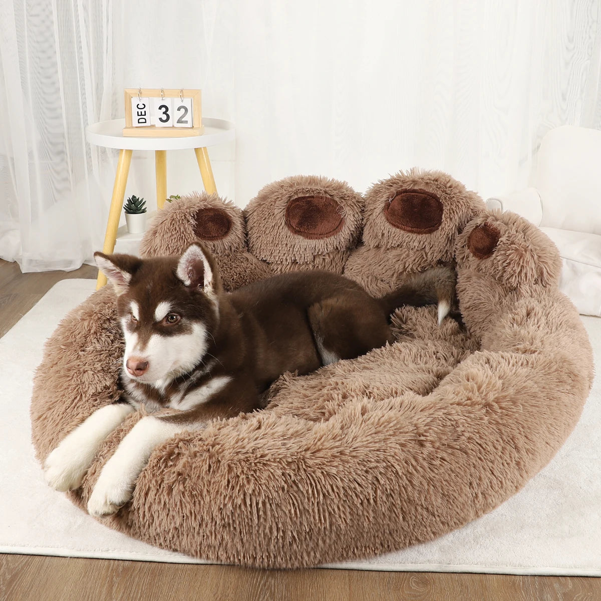 Pet Dog Sofa Beds for Small Dogs Warm Accessories Large Dog Bed Mat Pets Kennel Washable Plush Medium Basket Puppy Cats Supplies - Dogy