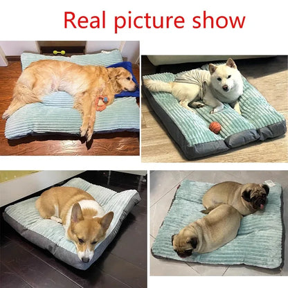 Dogs Beds Dog Halloween Sofa Warm Pet Winter Mat Christmas Medium Beds Dogs Bedding Puppy Baskets Supplies Large Pets - Dogy