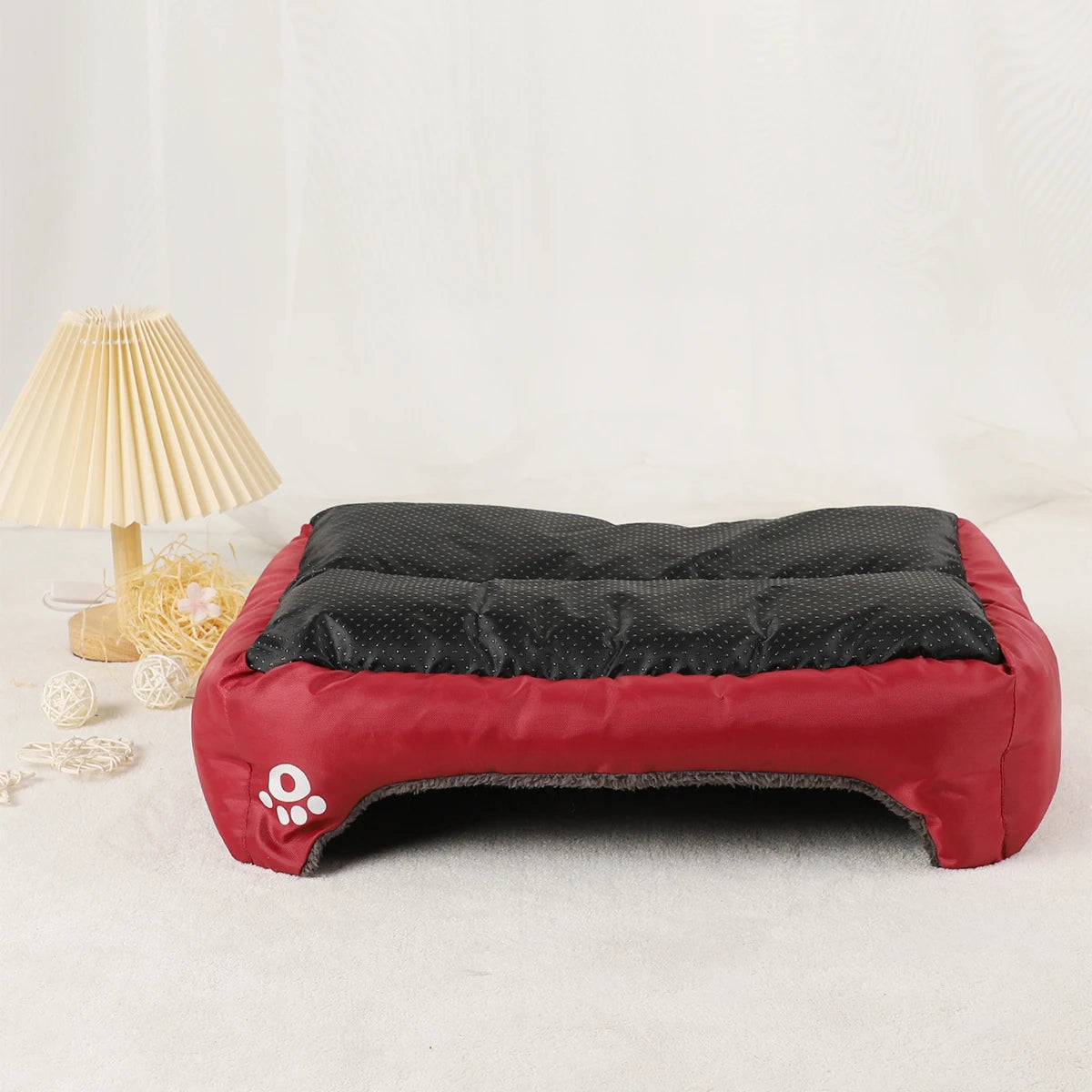 Puppy Bed Pets Products for Dog Kennel Beds Dogs Small Pet Medium Accessories Fluffy Warm Large Basket Washable Sofa Plush Cats - Dogy