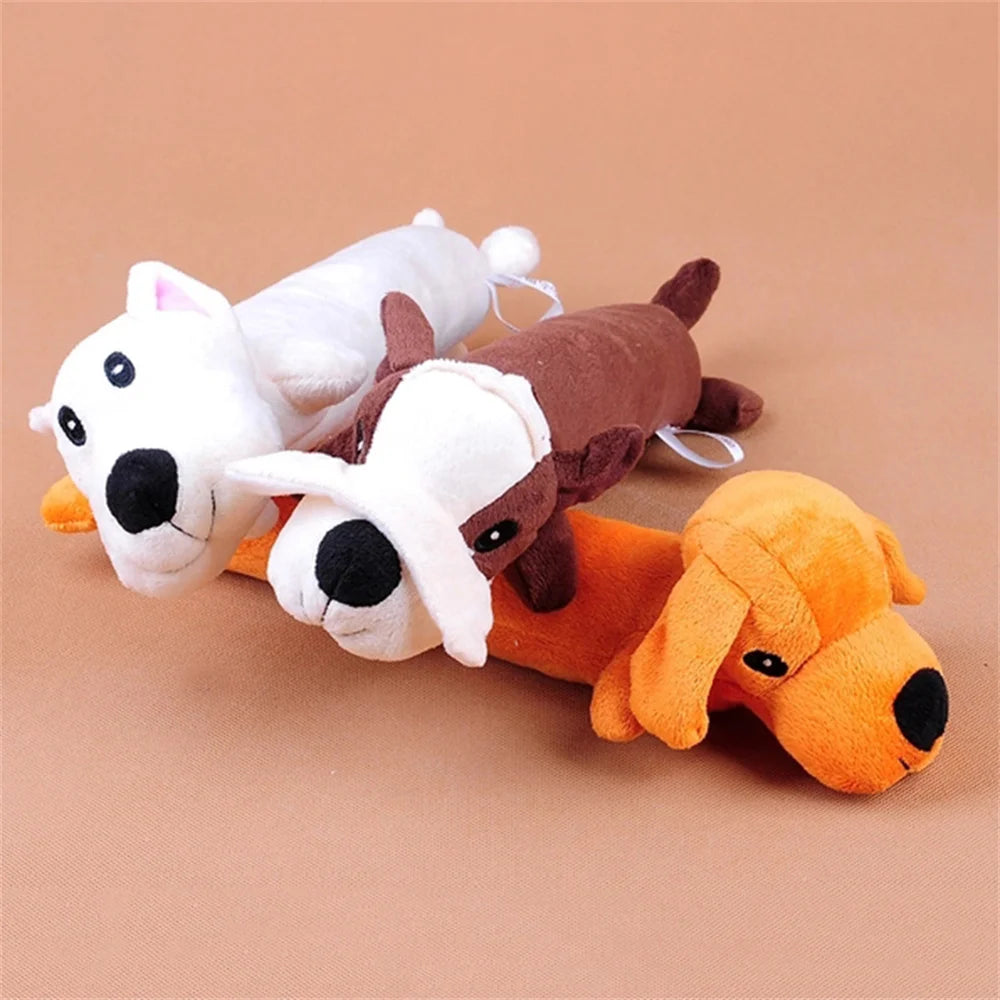 Plush Filled Pet Chew Toys for Small Dogs Squeak Puppy Dog Stuff Toy Poodle Pomeranian mascotas Play Products honden speelgoed Dogy