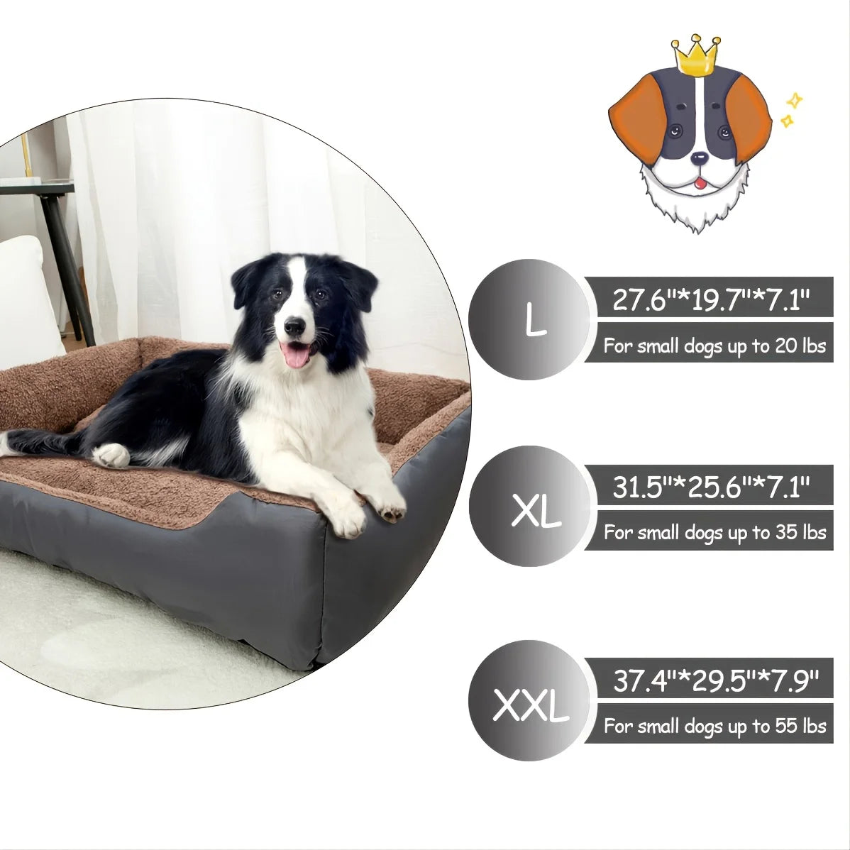 Dog Sofa Pet Beds Supplies Puppy Accessories Blanket Bed Bad Large Small Mat Accessory Dogs Basket Pets Baskets Bedding Cushions - Dogy