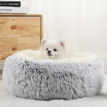 Pet Bed Fluffy Dog Plush Beds for Dogs Medium Warm Accessories Large Accessory & Furniture Puppy Small Sofa Kennel Washable Cats - Dogy