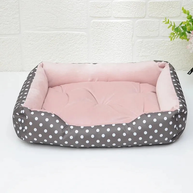 Dog Sofa Plush Bed for Winter Pet Fluffy Warm Puppy Accessories Mat Pets Dogs Beds Small Bedding Baskets Supplies Cushion - Dogy