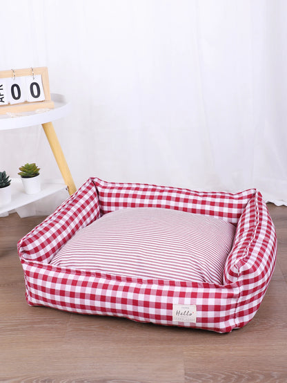 Pet Bed for Dog Small Beds Medium Kennel Cushion Large Sofa Puppy Accessories Washable Cats Basket Warm Big Dogs Accessory Mat - Dogy